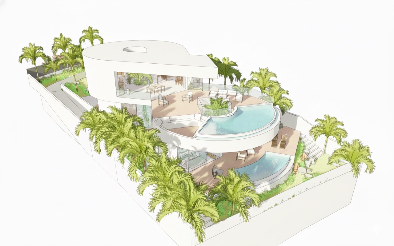 Villa Infinity - Render